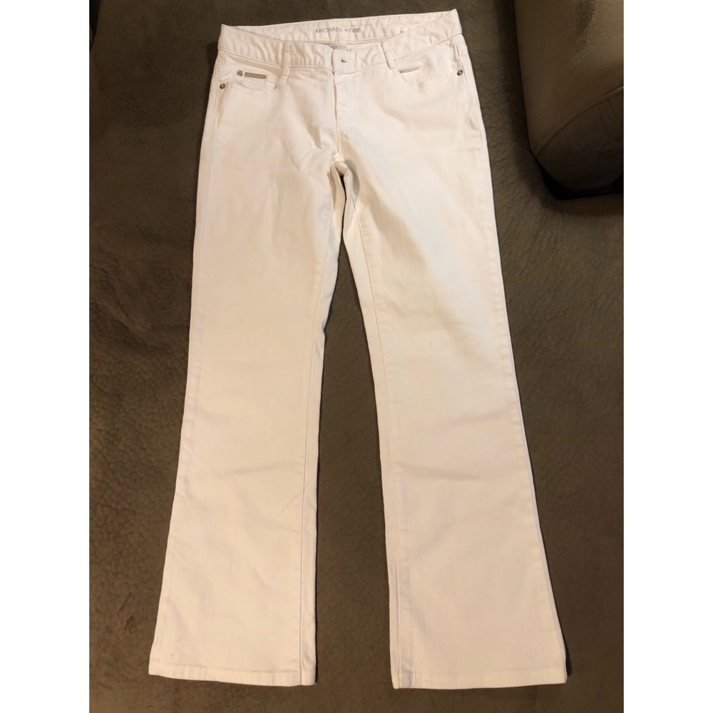 White Michael Kors Jeans Size 6